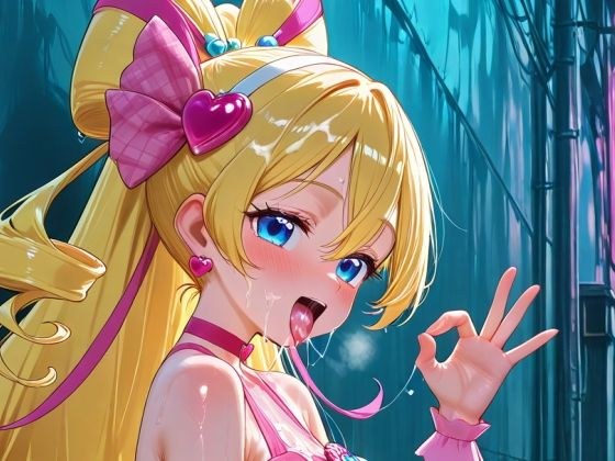 路地裏でオジサン達を元気にしてくれるキュ〇アイドル！ メイン画像