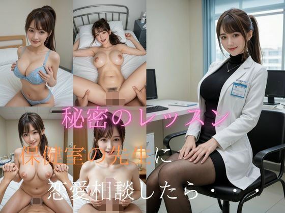秘密のレッスン  保健室の先生に恋愛相談したら・・・ メイン画像