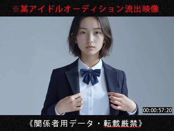 某アイドルオーディション流出映像【No.1009】 メイン画像
