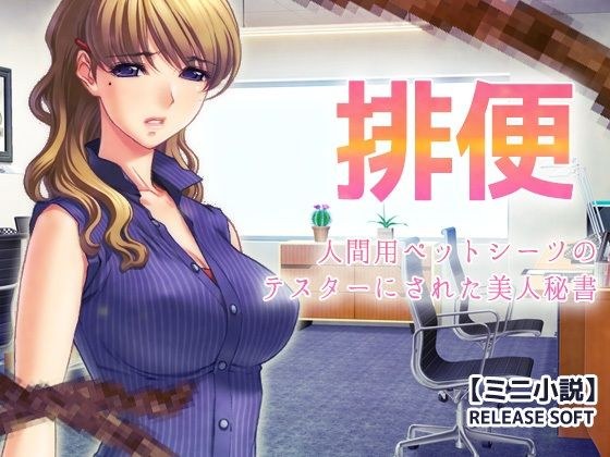 排便〜人間用ペットシーツのテスターにされた美人秘書【ミニ小説】 メイン画像