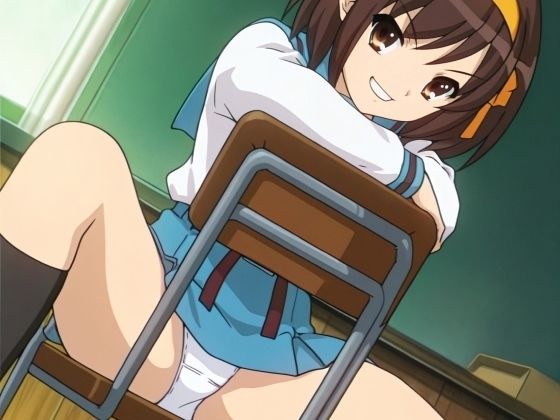涼宮ハ〇ヒのパンチラCG集（全100枚）_model2 メイン画像