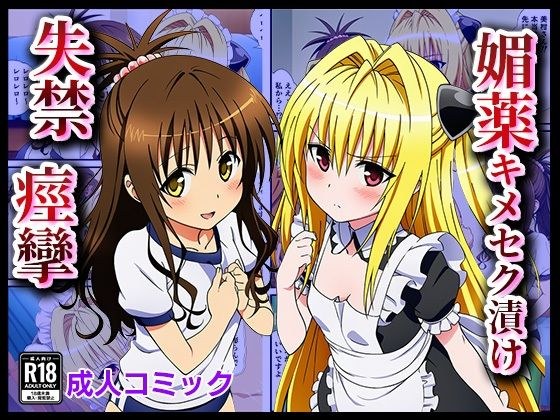 媚薬キメセク漬け！失禁痙攣アクメでアヘとろ肉便器に 〜美柑、ヤミ編〜【ToLOVEる】 メイン画像