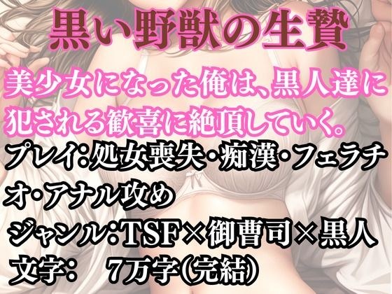 突然美少女にされた俺 黒い野獣の生贄 メイン画像