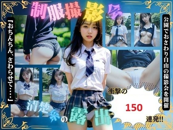 淫らな露出・制服撮影会 Vol1.清楚系美女編 メイン画像