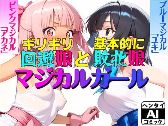 ギリギリ回避娘と基本的に敗北娘  マジカルガール メイン画像