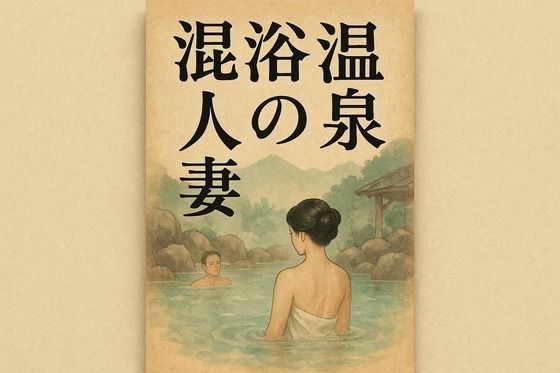 混浴温泉の人妻
