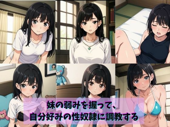 妹の弱みを握って、自分好みの性奴●に調教する メイン画像