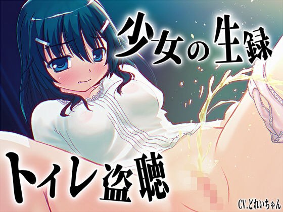 【素材利用可能】少女の‘生録’トイレ盗聴〜うんち音増量★排泄音声集〜【スカトロ/排泄音/おしっこ/うんち/下痢/おなら/温水洗浄/オナニー/バイノーラル】 メイン画像