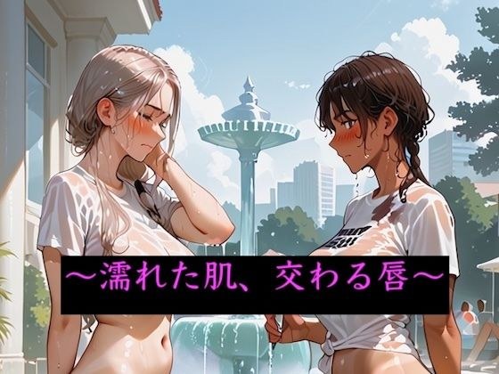 濡れた肌、交わる唇（画像100枚＋α＋画像生成プロンプト付き） メイン画像