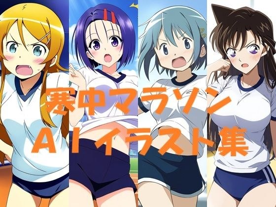 寒中マラソンAIイラスト集 メイン画像