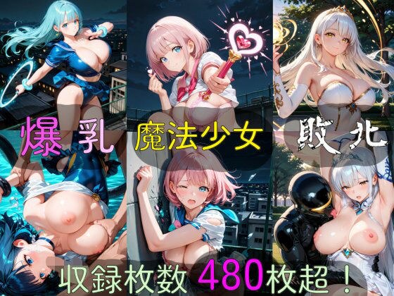爆乳魔法少女敗北 メイン画像