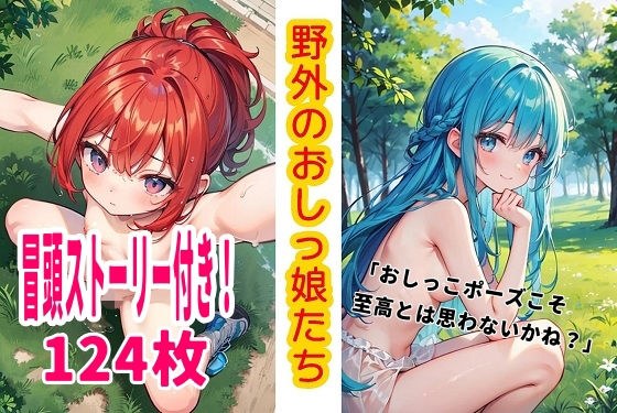 野外のおしっ娘たち メイン画像