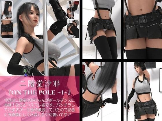 【chrl100】二階堂沙耶のポールダンス写真集-ON THE POLE-01c メイン画像