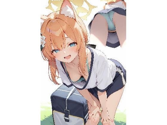 ブルアカCG集5-マルチアングル500枚（ノーマル・下着・メイド・着物・胸チラ） メイン画像