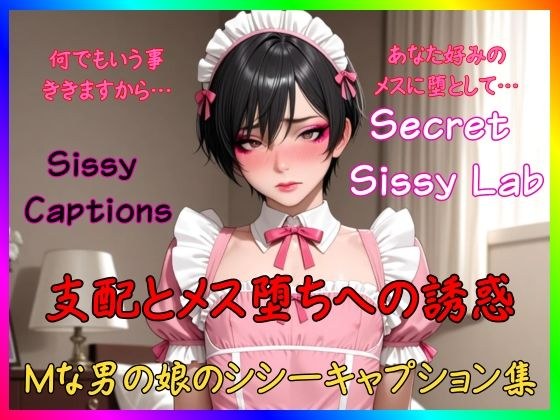 Sissy Captions Mな男の娘のシシーキャプション集 支配とメス堕ちへの誘惑 何でもいう事ききますから… あなた好みのメスに堕として… メイン画像