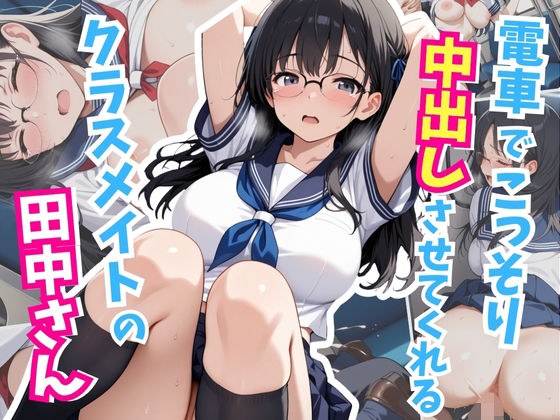 電車でこっそり中出しさせてくれるクラスメイトの田中さん メイン画像