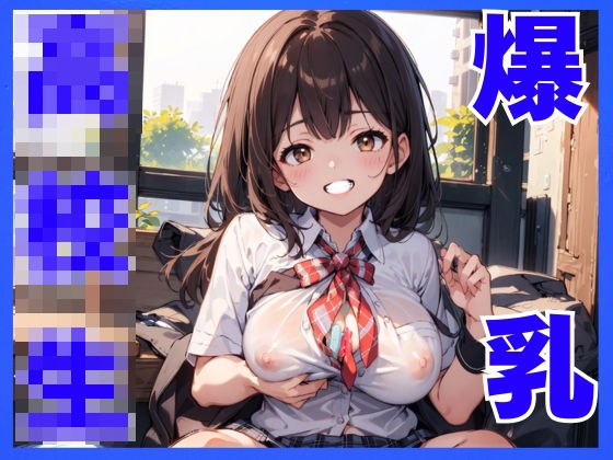 爆乳JKと夢の学校生活！！ メイン画像