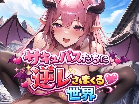 サキュバスたちに逆レされまくる世界 〜サキュバスたちが帰してくれない！〜 メイン画像
