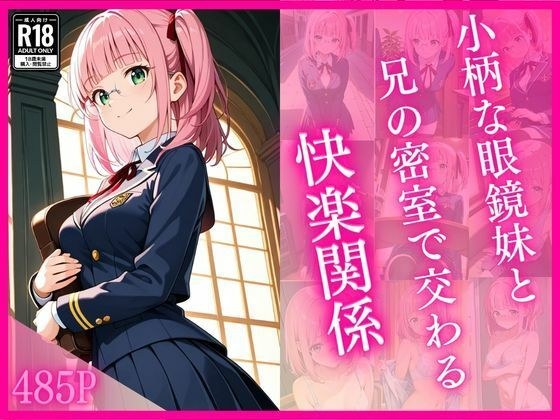 小柄な眼鏡妹と兄の密室で交わる快楽関係 メイン画像