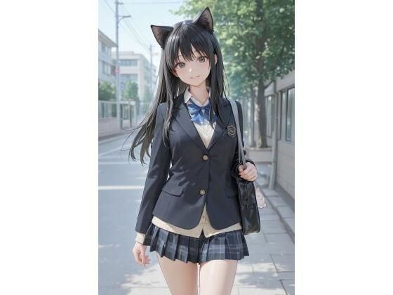 猫耳JKの通学路 メイン画像