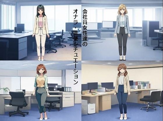 会社員女性達のオナラ・排便シチュエーション メイン画像
