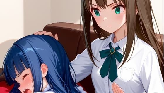 渋谷凛・島村卯月/U149(アイドルマスター)お尻叩きイラスト集