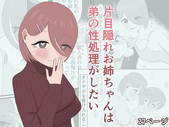 片目隠れお姉ちゃんは弟の性処理がしたい メイン画像
