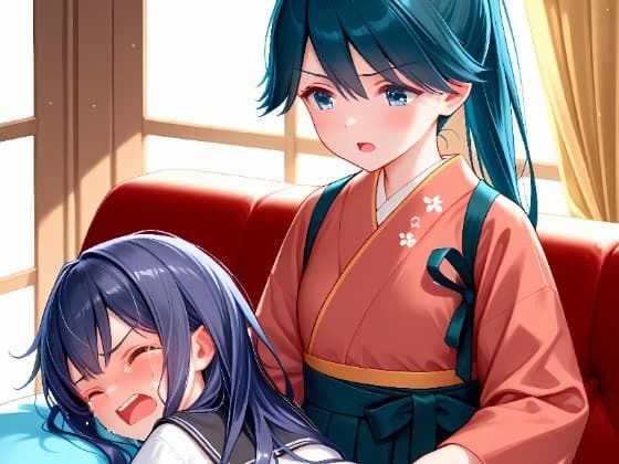 鳳翔/駆逐艦〇（艦隊〇れくしょん）お尻叩きイラスト集 メイン画像