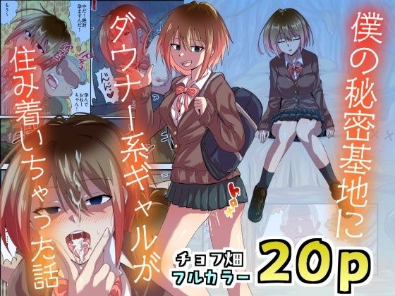 僕の秘密基地にダウナー系ギャルが住み着いちゃった話 メイン画像