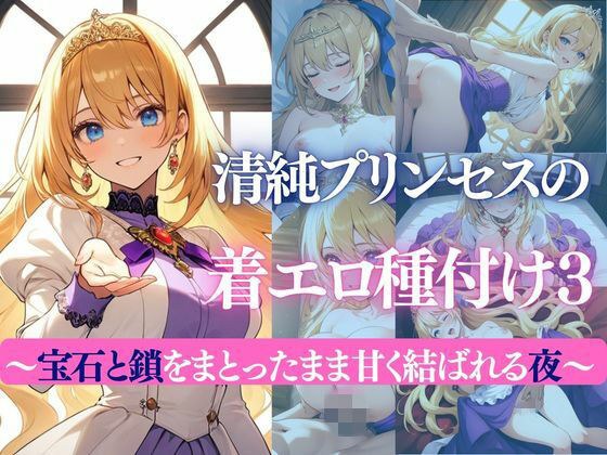 清純プリンセスの着エロ種付け3 〜宝石と鎖をまとったまま甘く結ばれる夜〜 メイン画像