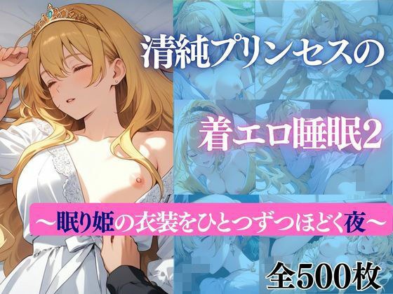 清純プリンセスの着エロ睡眠2 〜眠り姫の衣装をひとつずつほどく夜〜 メイン画像