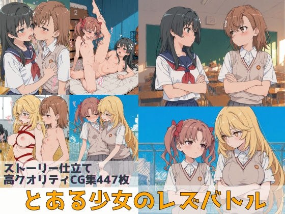 とある少女のレズバトル メイン画像