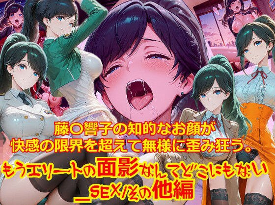 【衣装多種】藤〇響子の知的なお顔が快感の限界を超えて無様に歪み狂う。もうエリートの面影なんてどこにもない メイン画像