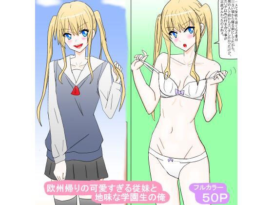 欧州帰りの可愛すぎる従妹と地味な学園生の俺 メイン画像