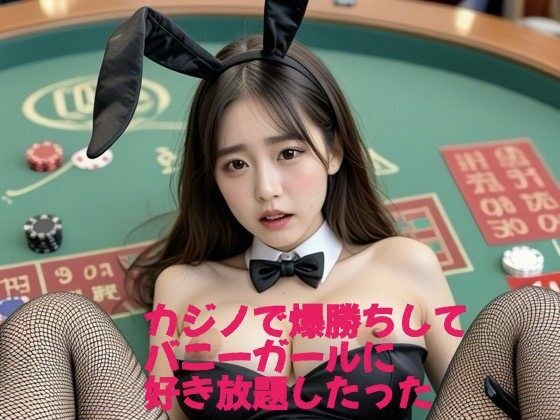 カジノで爆勝ちしてバニーガールに好き放題したった メイン画像