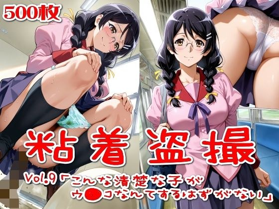 【500枚】粘着盗撮Vol.9「こんな清楚な子がウ●コなんてするはずがない」 メイン画像