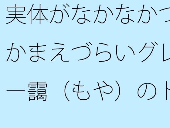 実体がなかなかつかまえづらいグレー靄（もや）のトンネルの中を  細微が問題になる メイン画像