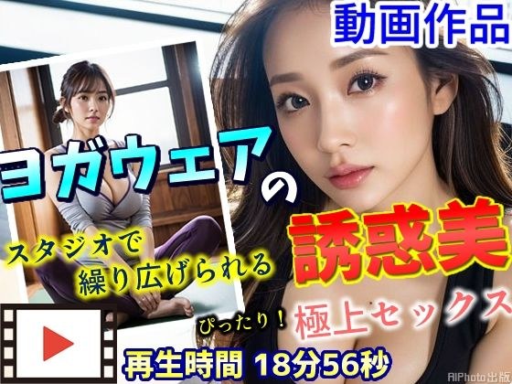 【動画】ぴったり！ヨガウェアの誘惑美｜スタジオで繰り広げられる極上セックス メイン画像