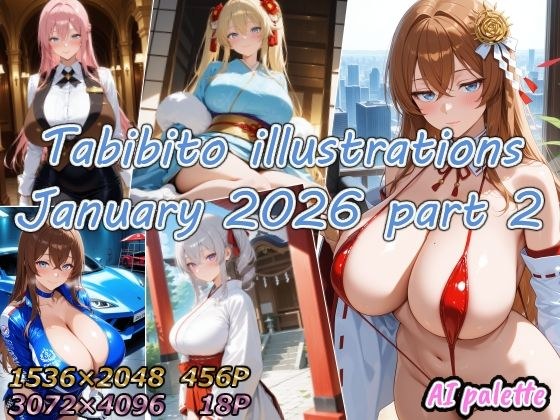 Tabibito illustrations January 2026 part2 メイン画像