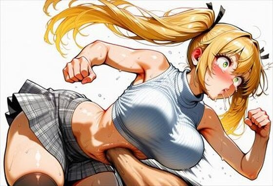 教室の標的 〜腹部への執着〜  Leona Valentia 被虐の体育着 メイン画像