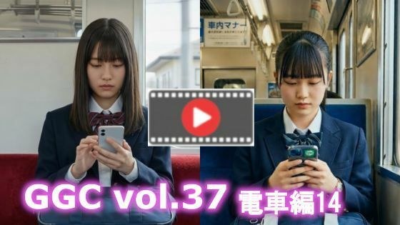 【AI動画】GGC vol.37 電車編14【制服パンチラ】 メイン画像