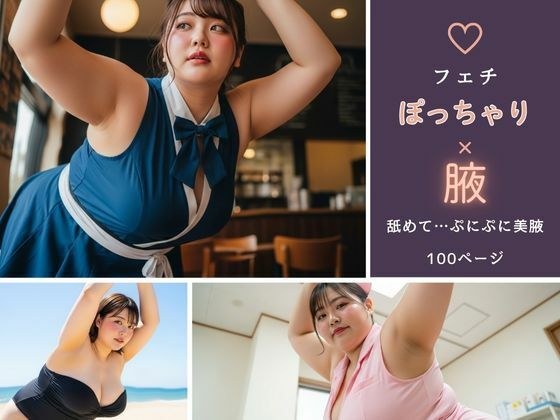 【フェチ】ぽっちゃり×腋 〜舐めて…ぷにぷに美腋〜 メイン画像