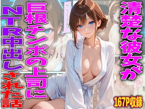 清楚な彼女が巨根チンポの上司にNTR中出しされた話 メイン画像