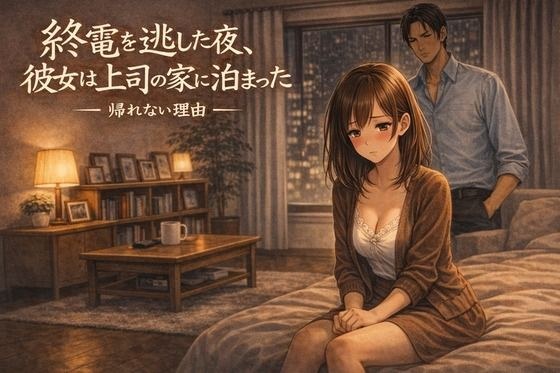 終電を逃した夜、彼女は上司の家に泊まった ―帰れない理由― メイン画像
