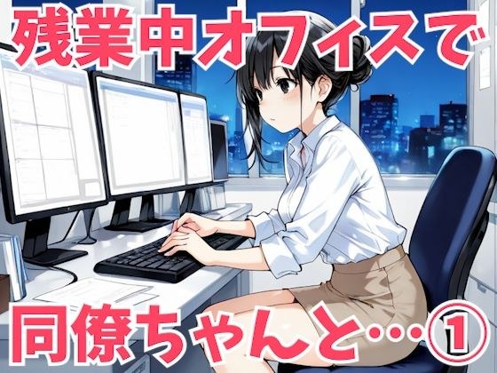 残業後のオフィスで同僚とヤりまくるアニメ 1 メイン画像