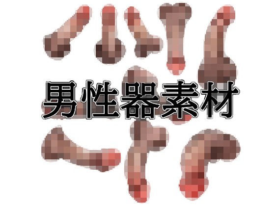 男性器素材 メイン画像