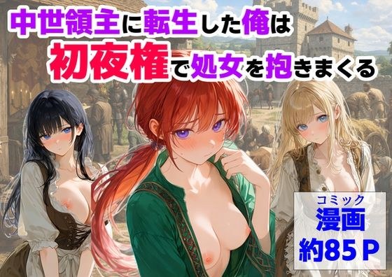 中世領主に転生した俺は、【初夜権】で処女を抱きまくる メイン画像