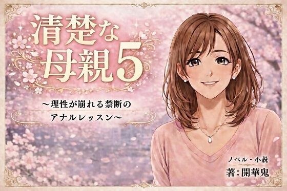 清楚な母親5 〜理性が崩れる禁断のアナルレッスン〜
