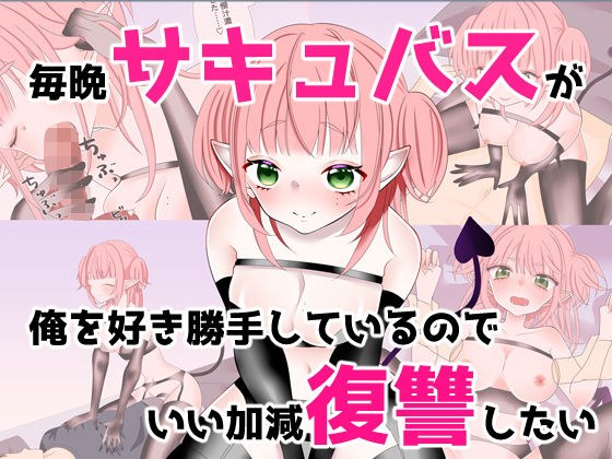 毎晩サキュバスが俺を好き勝手しているのでいい加減復讐したい メイン画像