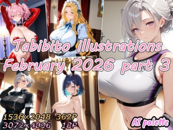 Tabibito illustrations February 2026 part3 メイン画像